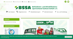 Desktop Screenshot of bssa.de