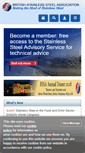Mobile Screenshot of bssa.org.uk